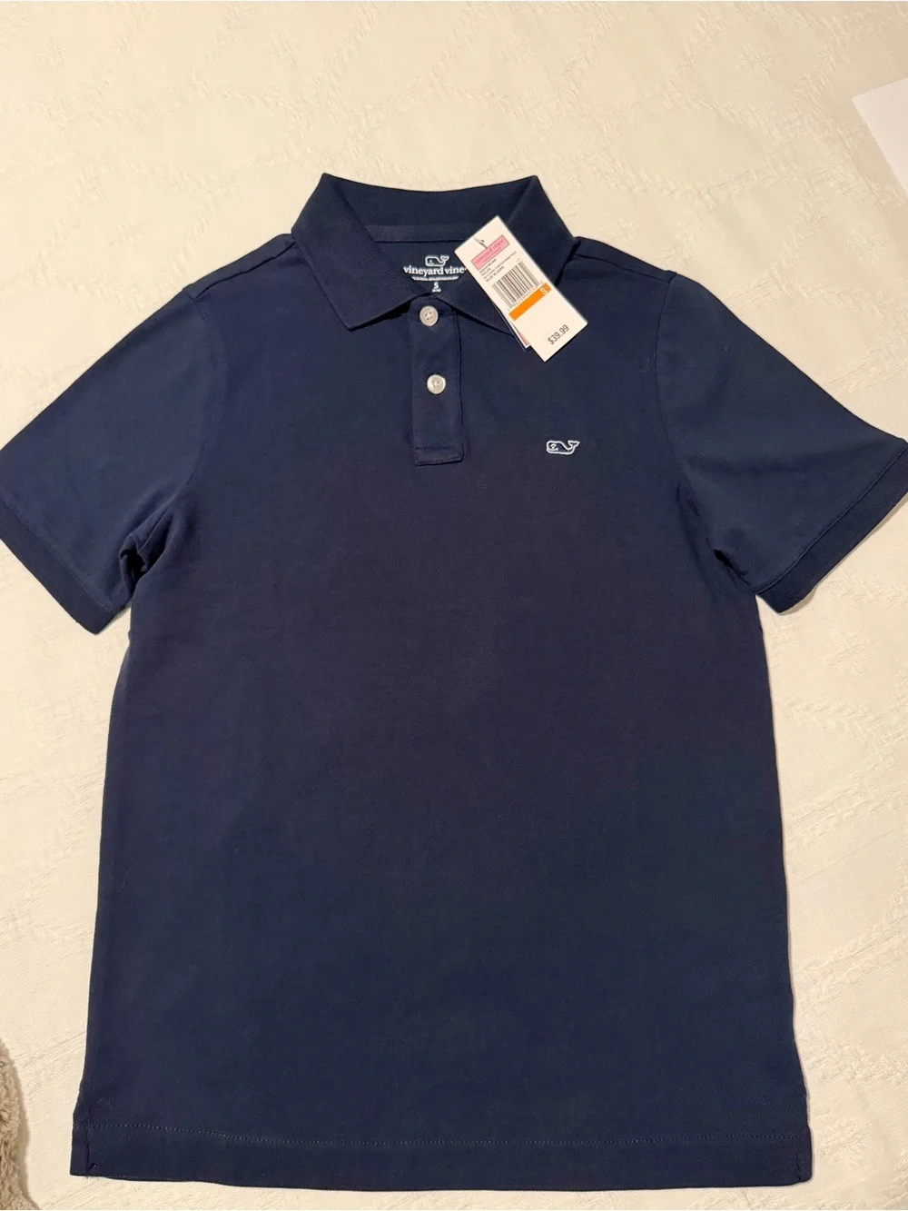 New Vineyard Vines Boy’s SZ Small (8-10) Polo